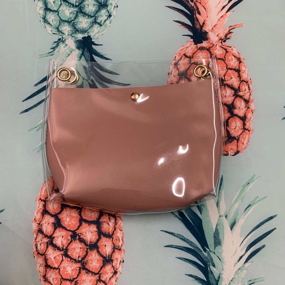 Pink Messenger Bag